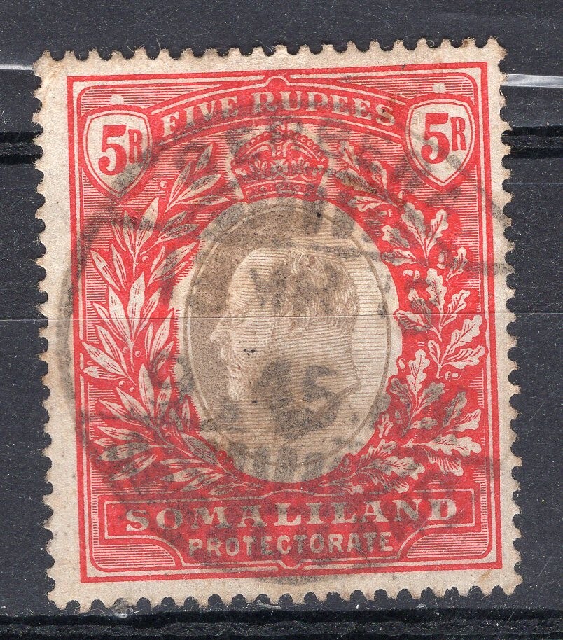 BRITISH SOMALILAND, YV # 32, USED, VF