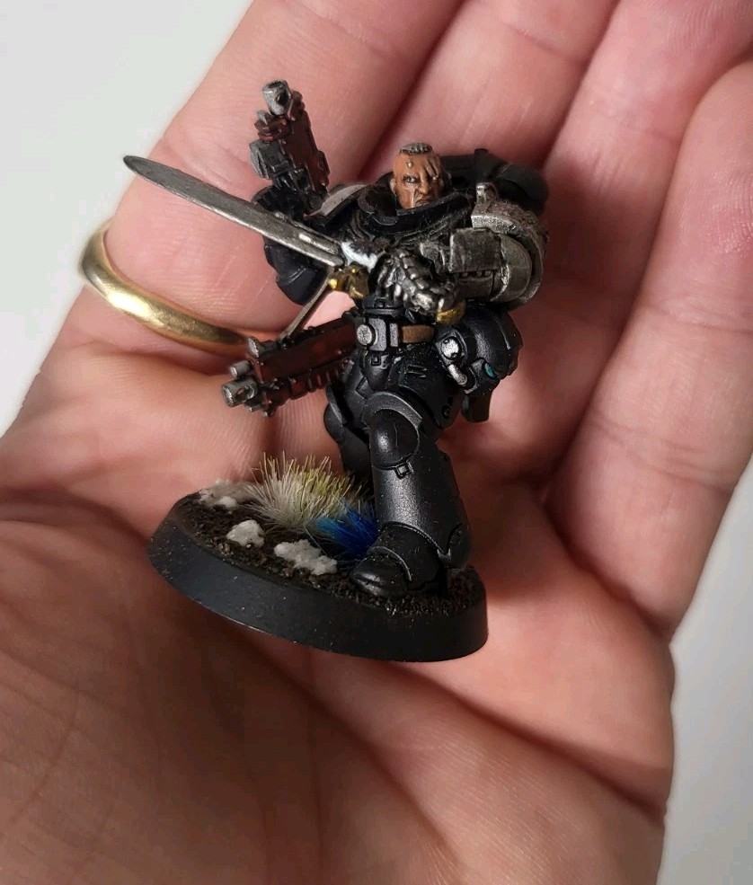 Black Templars Primaris Crusader - Warhammer 40k *WELL PAINTED*