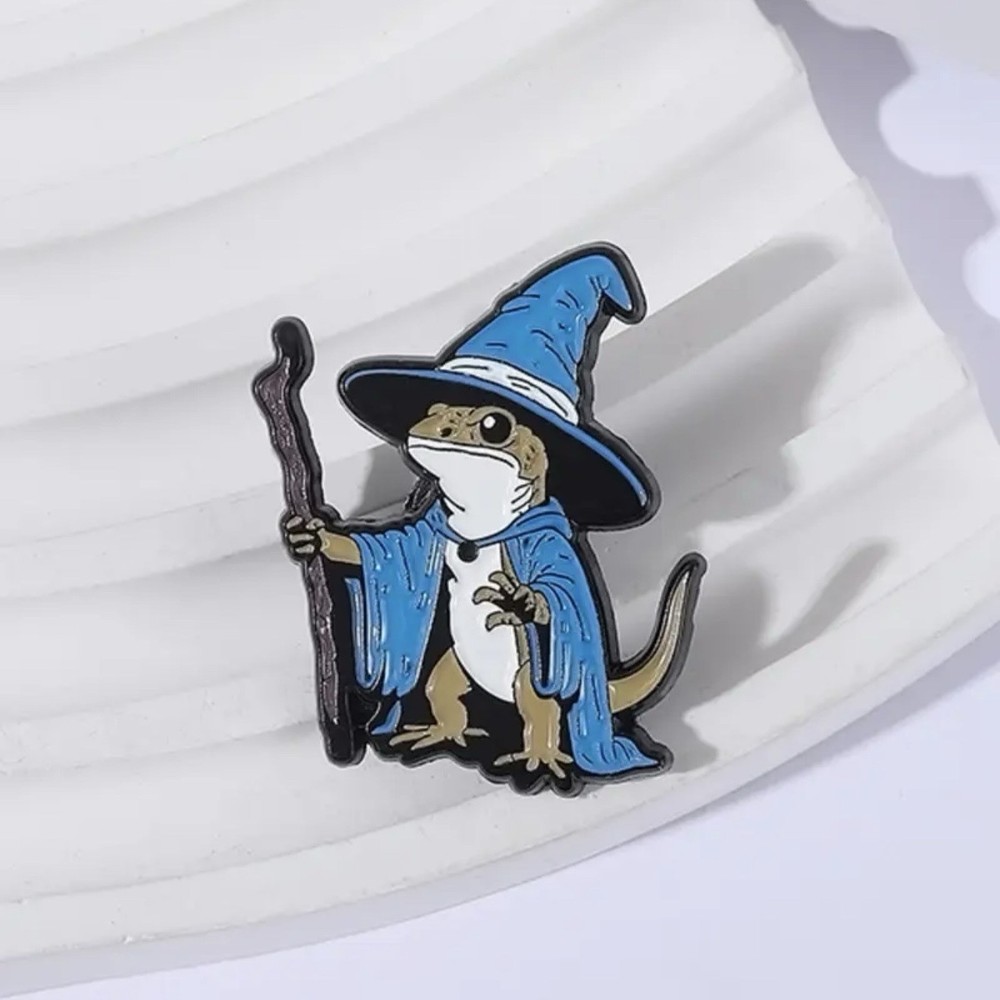 Lizard Wizard Enamel Pin - Magical Boi - King Gizzard