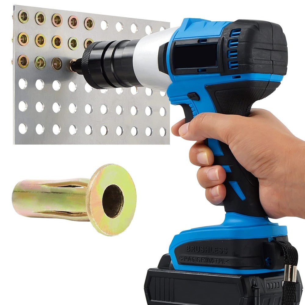 25pcs Multi-Grip Rivet-Nut Pre Bulbed Threaded Inserts, 1/4-20 Heavy