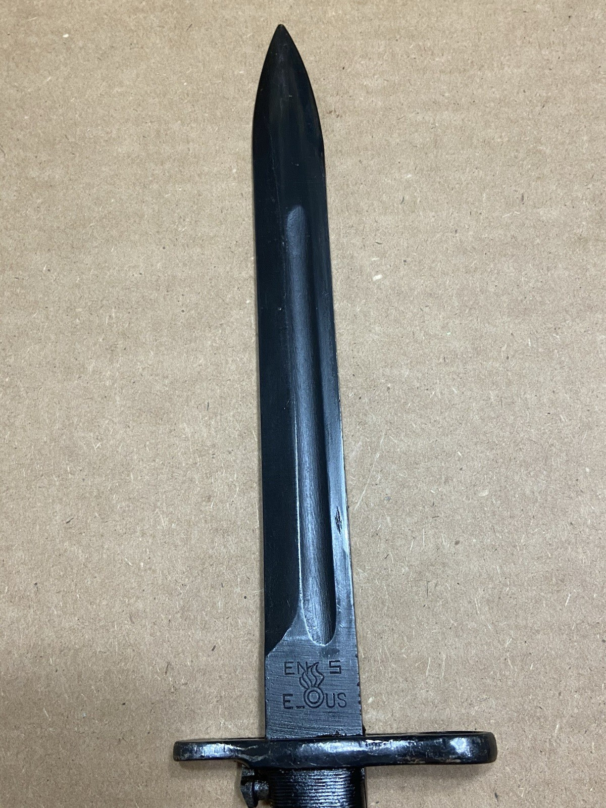 Original M1 Garand bayonet E US marked w/ E-US scabbard also fits 1903 NICE