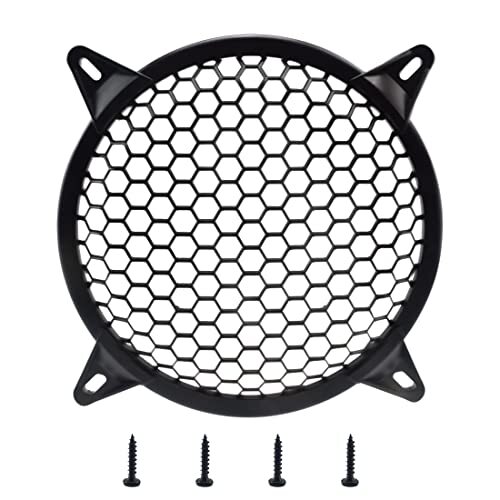 MARRTEUM 12 Inch Plastic Mesh Waffle Speaker Covers with  Assorted Sizes