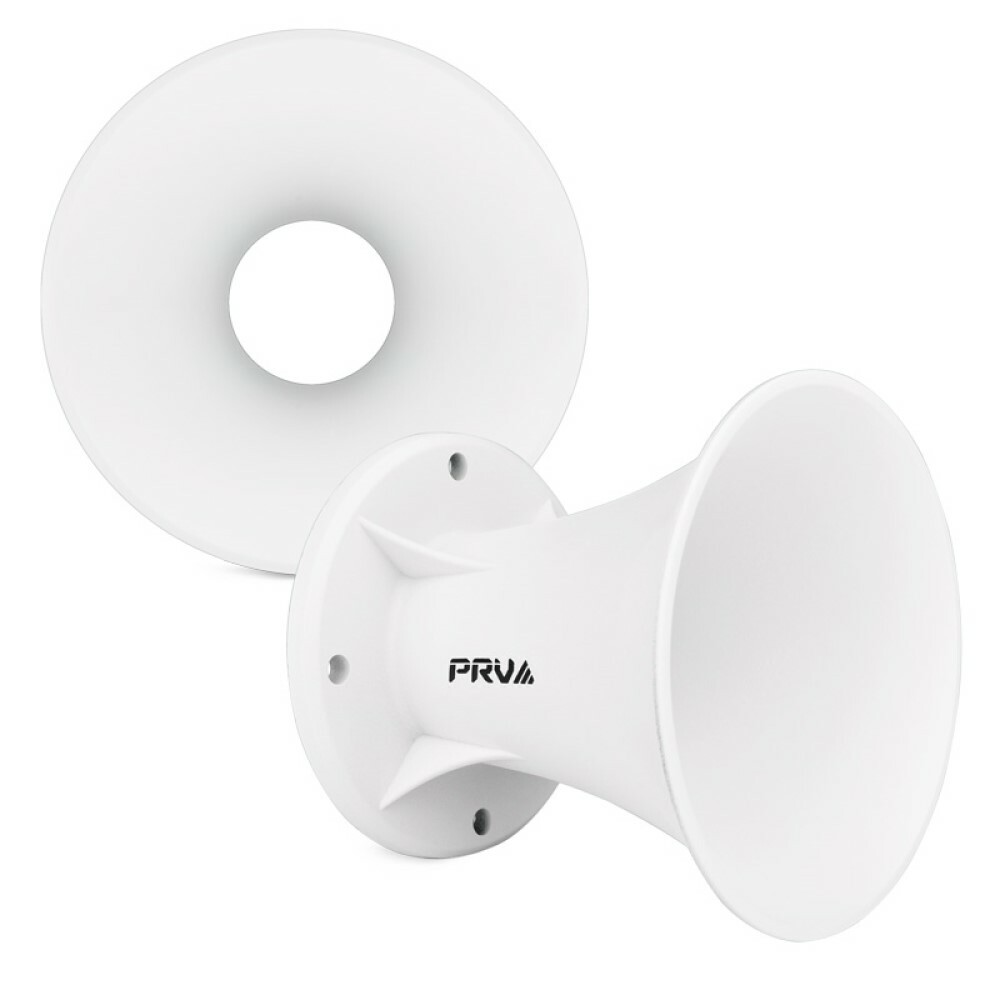 2x PRV Audio PRV-WGP14-50PR White 2” Exit Horn Waveguide