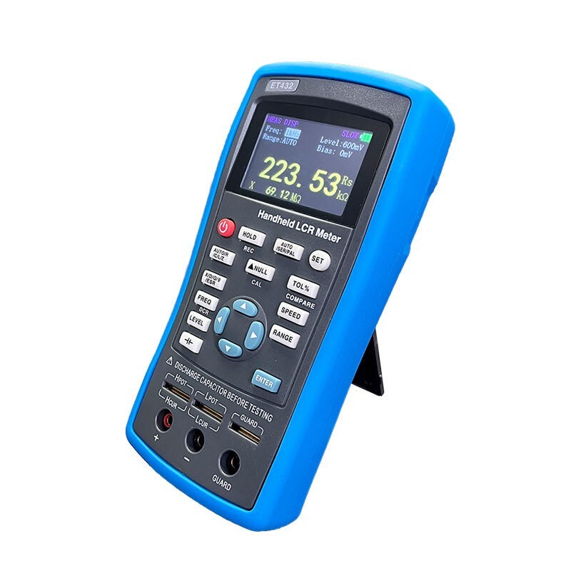 Handheld LCR Meter Bridge 4 Test Frequency Points 0.1Vrms 0.3Vrms 0.6Vrms 1Vrms