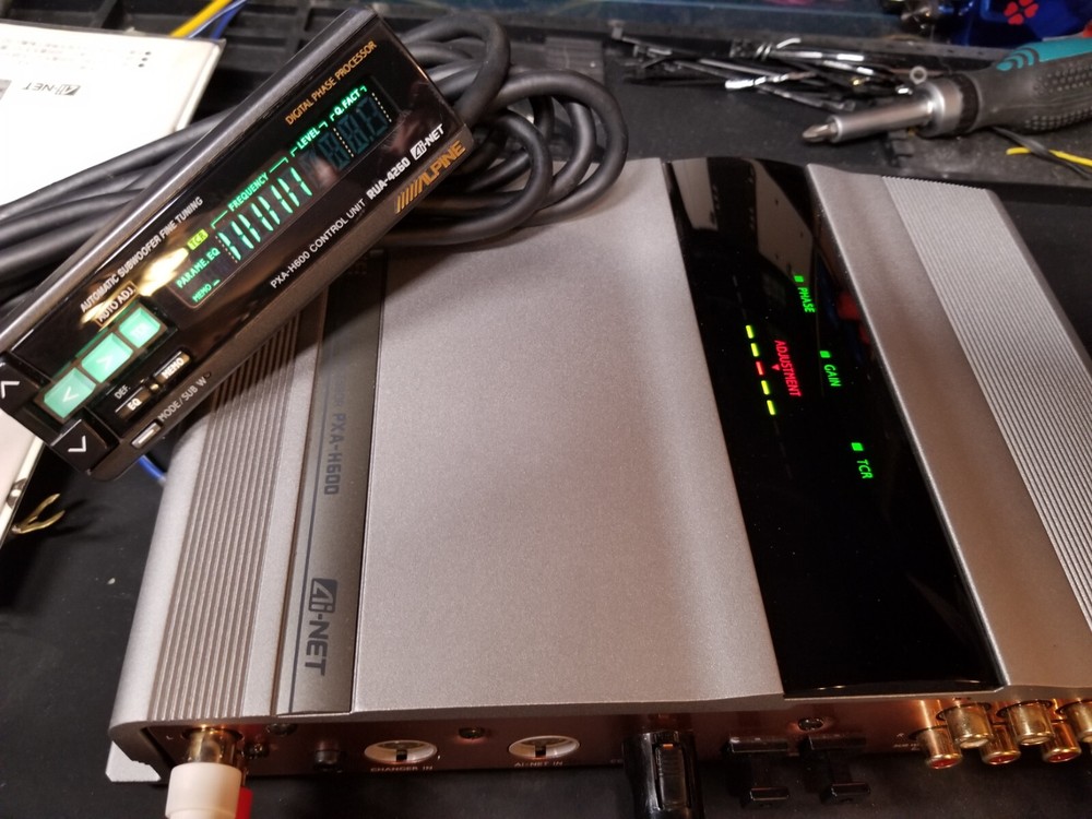 ALPINE PXA-H600 Digital Audio Processor Copper Chassis Version w/ Controller