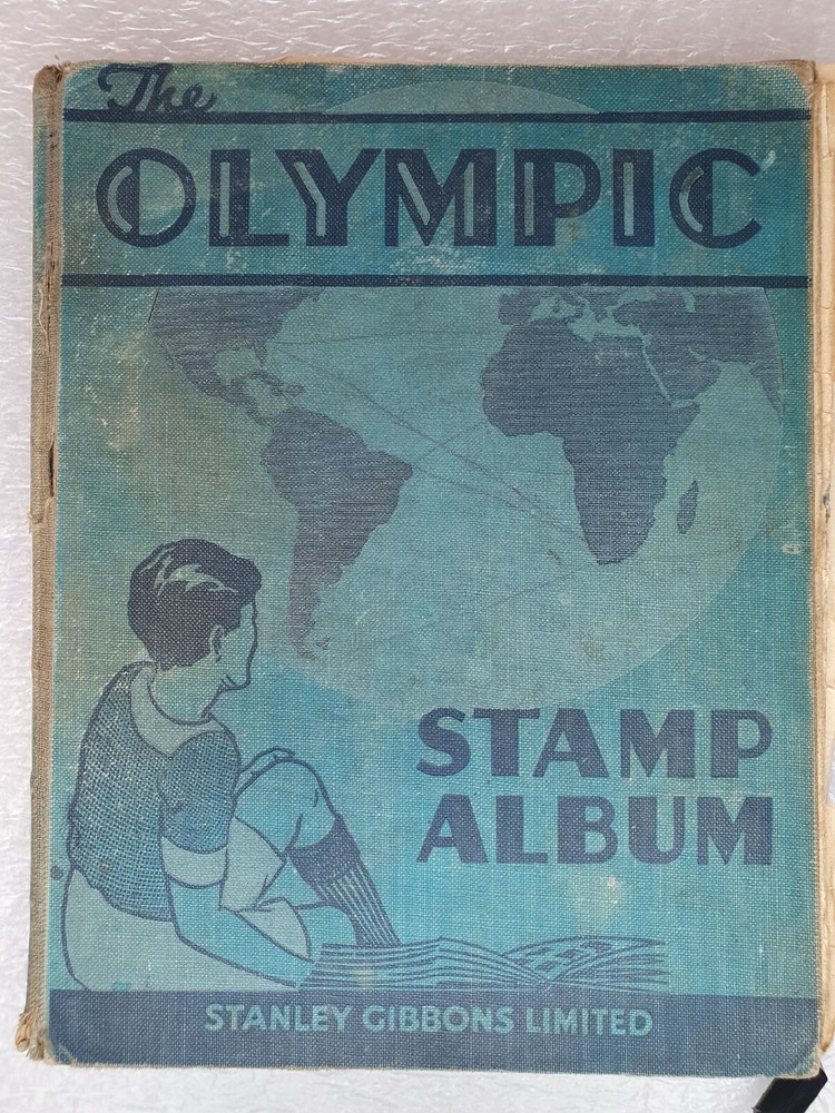 Early World Stamps in OLYMPIC Postage Stamp Album