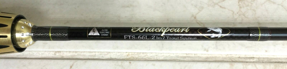 2-section High Modulus 6'6" Graphite Spinning Rods FTS-66L-2