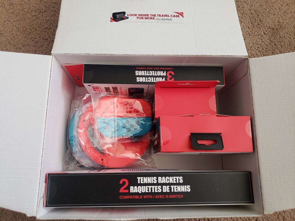 Nintendo Switch 1: Accessories Bundle Pack - BRAND NEW, Original Packaging