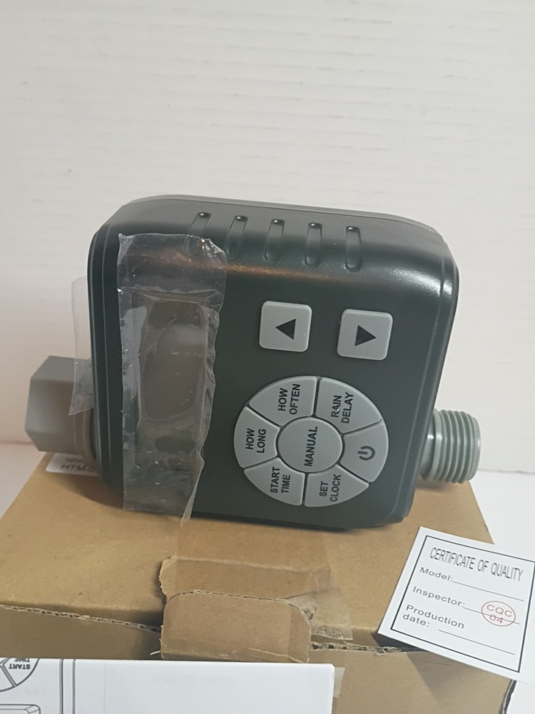 Sprinkler Timer for Solar Garden Hose – Programmable Leak-Proof Irrigation Water