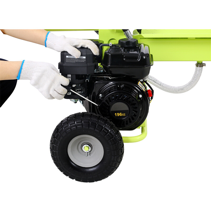 Portable Log Splitter 20 Ton Auto Return Ram System 7HP Engine EPA Compliant