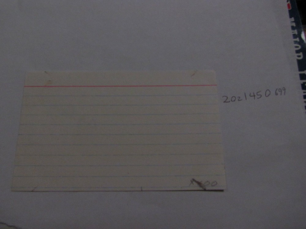 Bill Short JSA AUCTION CERTIFIED