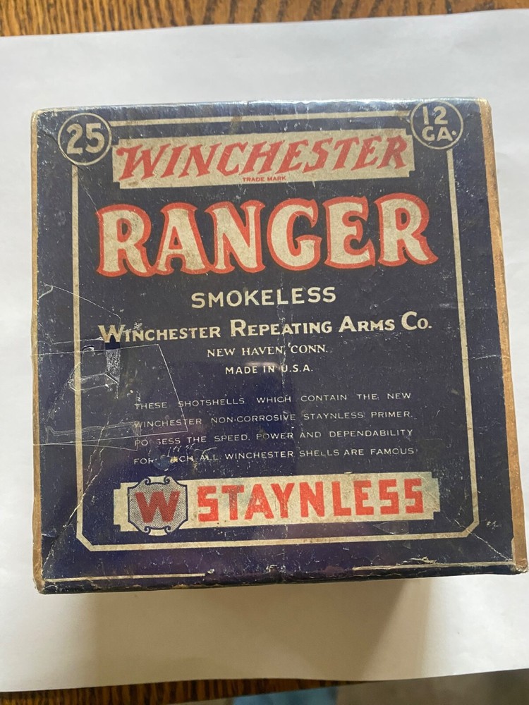 Winchester Ranger Box 2 Piece  Empty