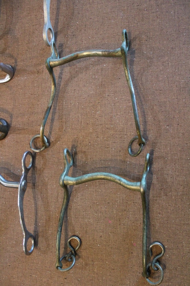vintage stirrupps and bits