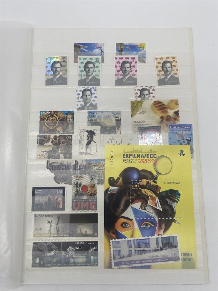 SPAIN ESPANA incomplete year 2016 MNH including minisheets