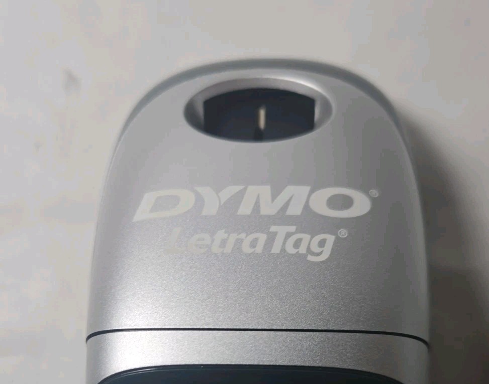 Dymo LetraTag Handheld Label Maker + 1 Pack Sealed Dymo Label Refills - Tested
