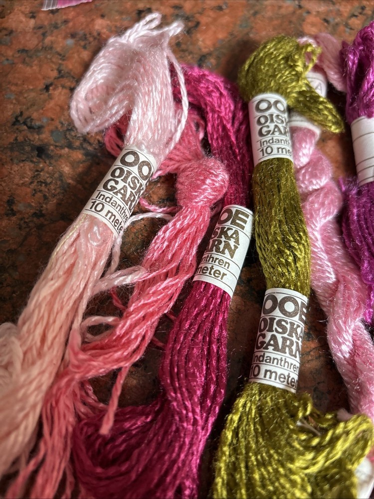 OOE Oiskagarn Soft Rayon Perle Crewel/Needlepoint