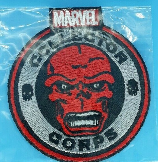 Funko Iron-On Patch - RED SKULL - Marvel Collector Corps MARVEL COMICS