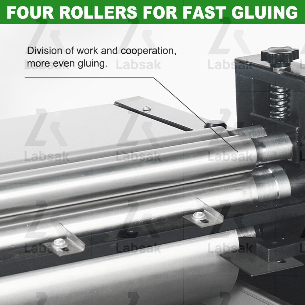 Manual Glue Applicator Cold Glue Making Machine Gluing Machine Adhesive Pasting