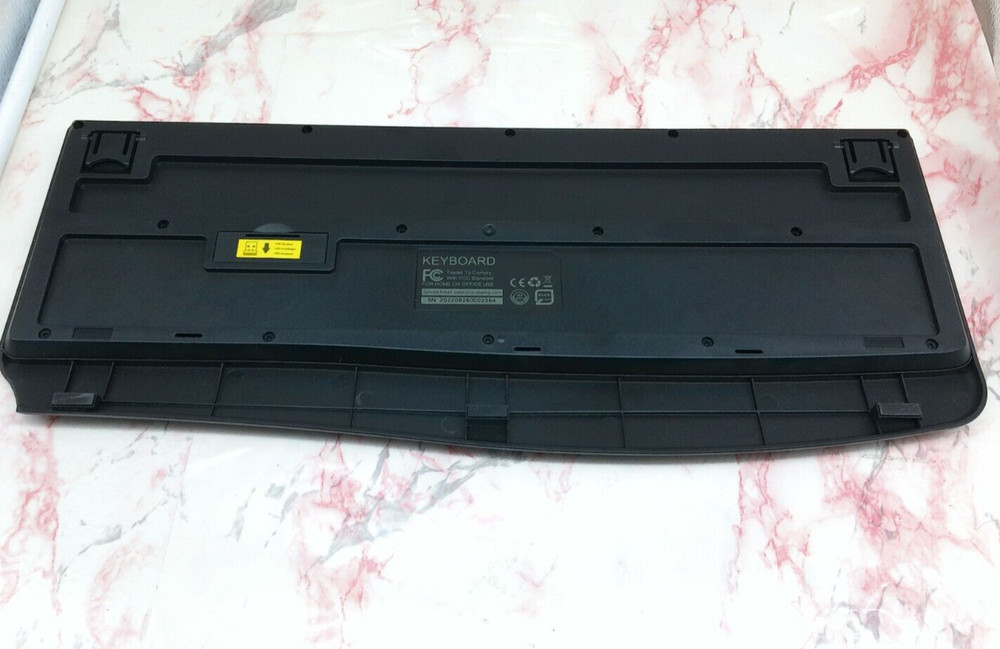 EDJO Wireless Keyboard and Mouse, 2.4G Full-Sized Ergonomic