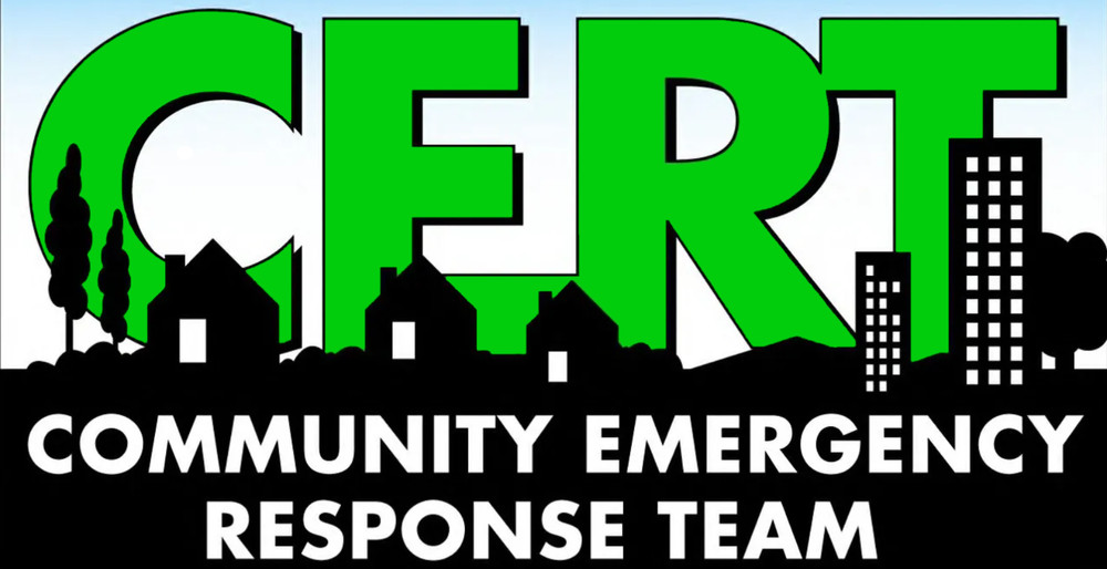 Community Emergency Response Team 4-1/2" x 1-3/4" Sticker