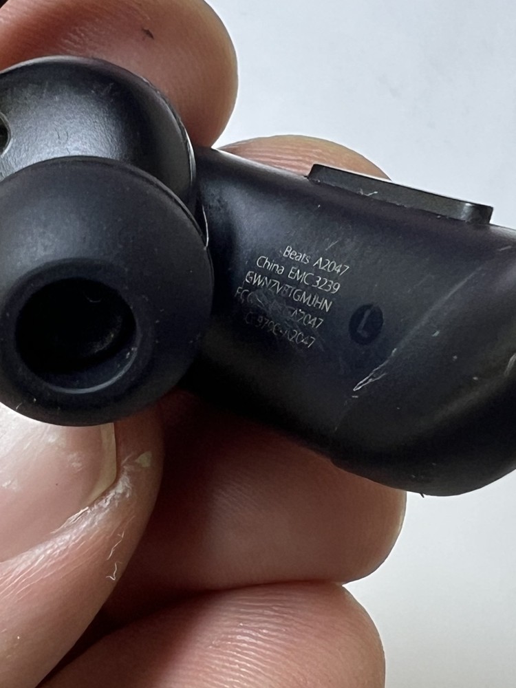 OEM Beats by Dr. Dre A2047 Powerbeats Pro - EarHook Replacement LEFT SIDE BLACK