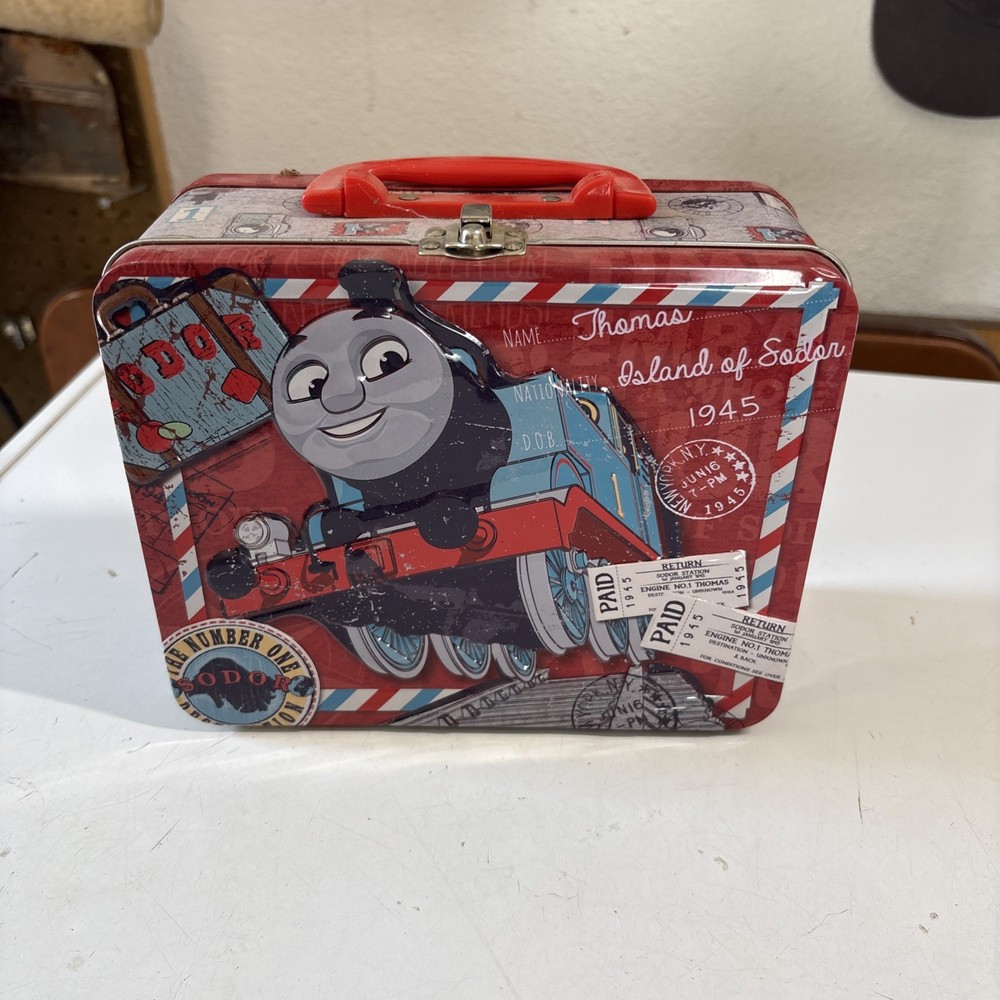 Thomas The Train Thomas The Tank Engine Tin Lunch Box