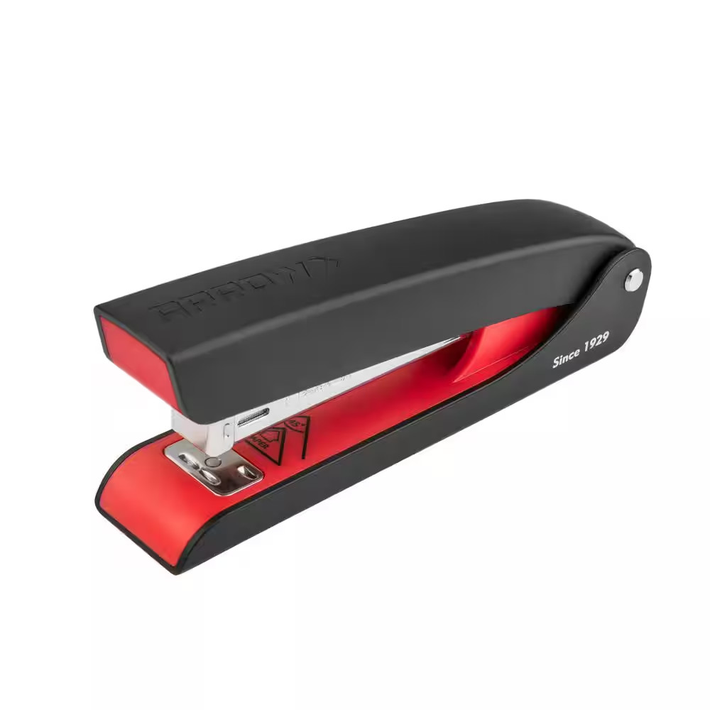 Arrow Full-Size Desktop Stapler, 25-Sheet, W/420 Staples & Alignment Guide-Offic
