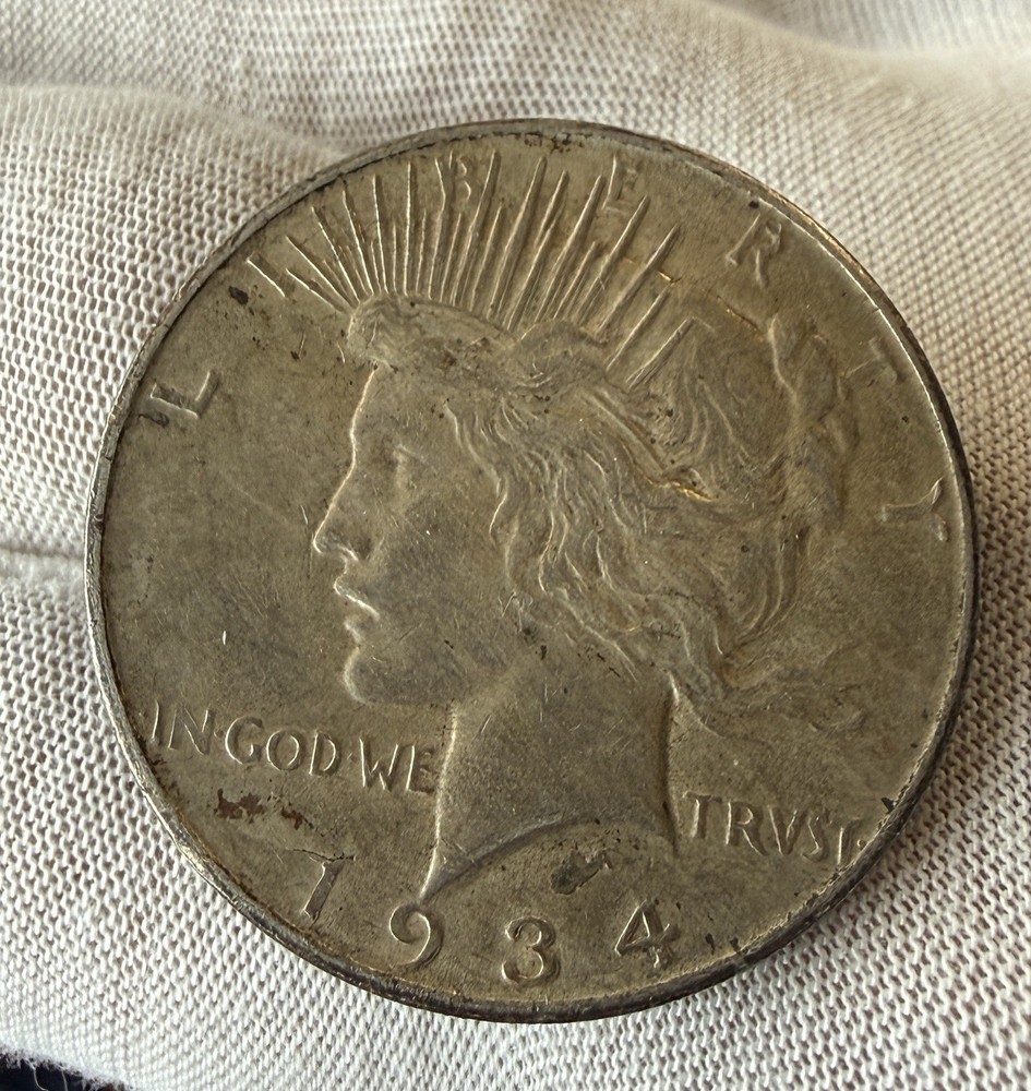 1934 D Peace Dollar