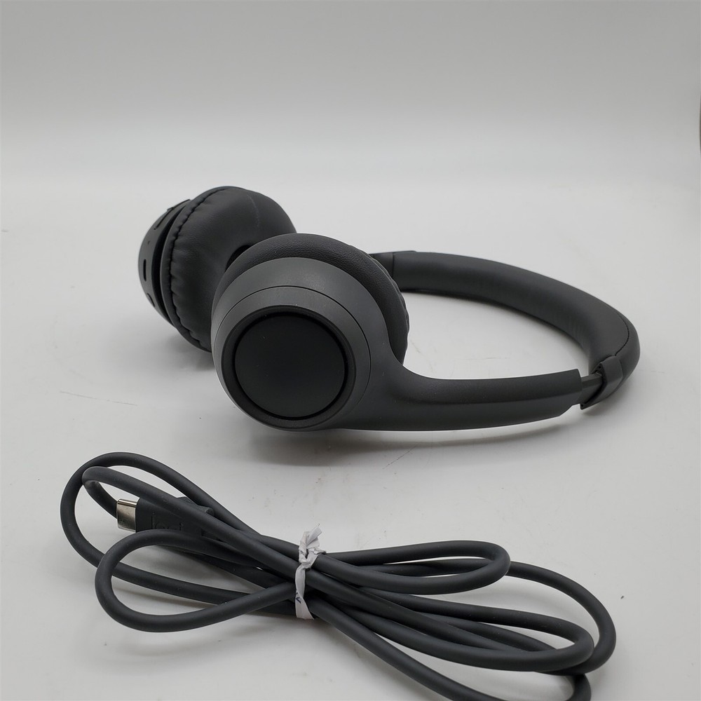 Logitech Zone 301 Bluetooth Headset with Noise-Canceling Microphone – Graphite