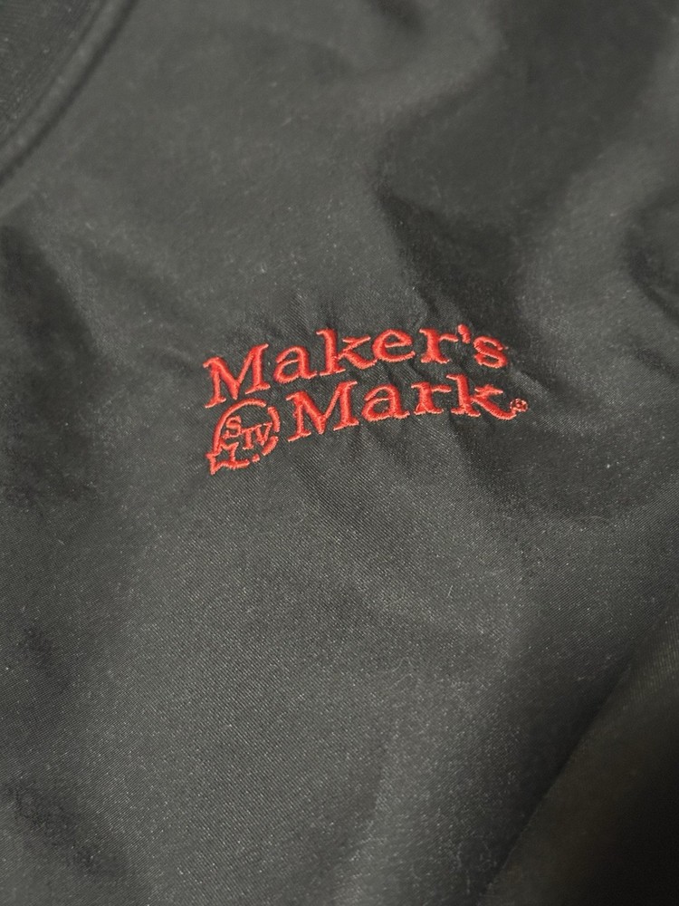 Dunbrooke Men’s Pullover Golf Jacket Makers Mark Logo Lined Sz Small