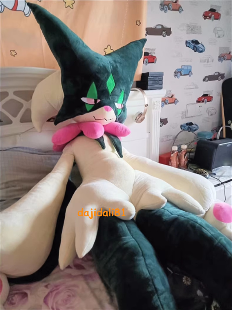 Anime 1:1 Giant Meowscarada Plush Doll Stuffed Toy Soft Pillow Plushie Gift 59''