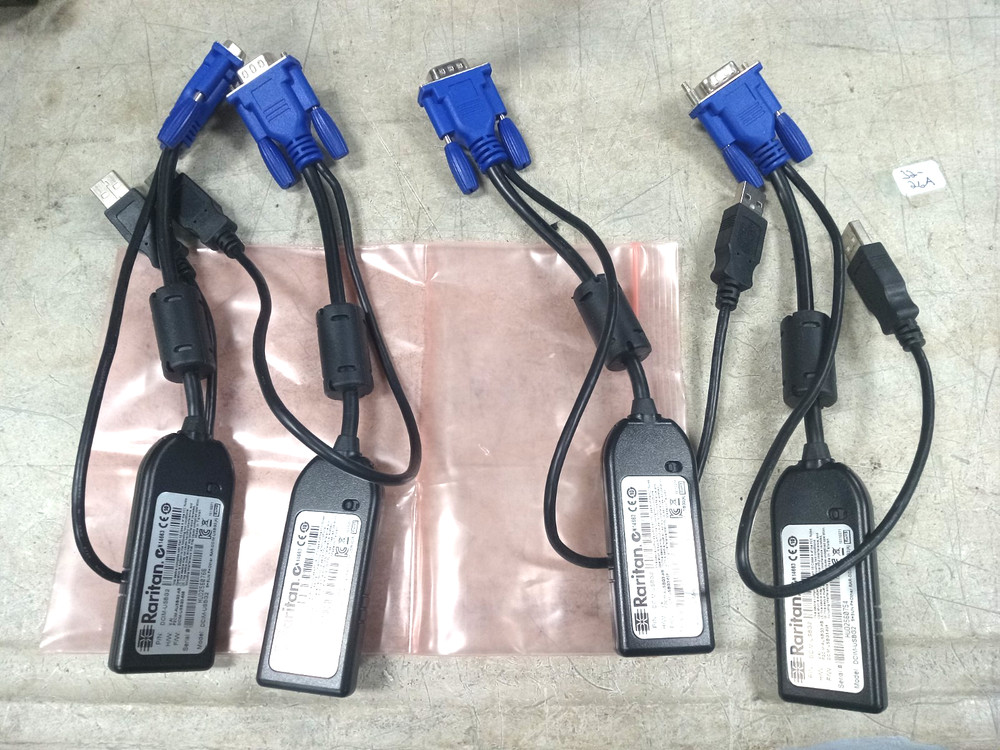 4X, Raritan Dominion DCIM-USBG2 Computer Interface Module CIM KVM Extender