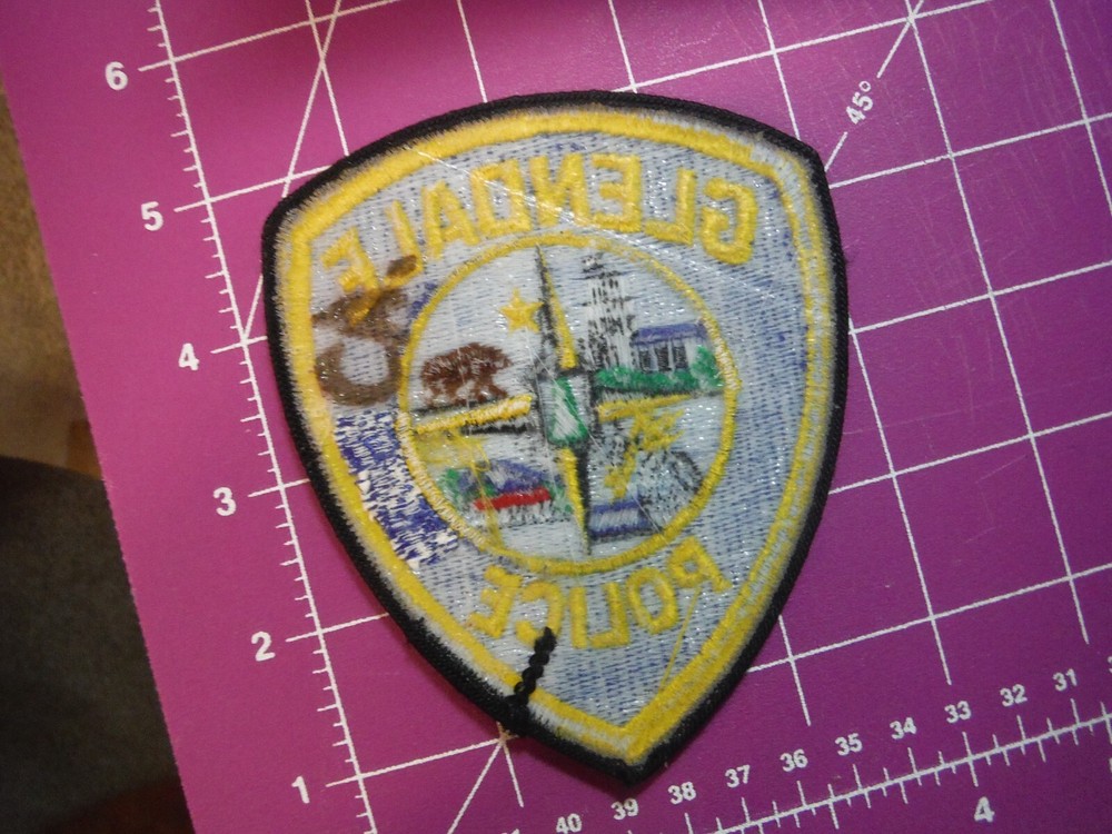 Glendale California police patch