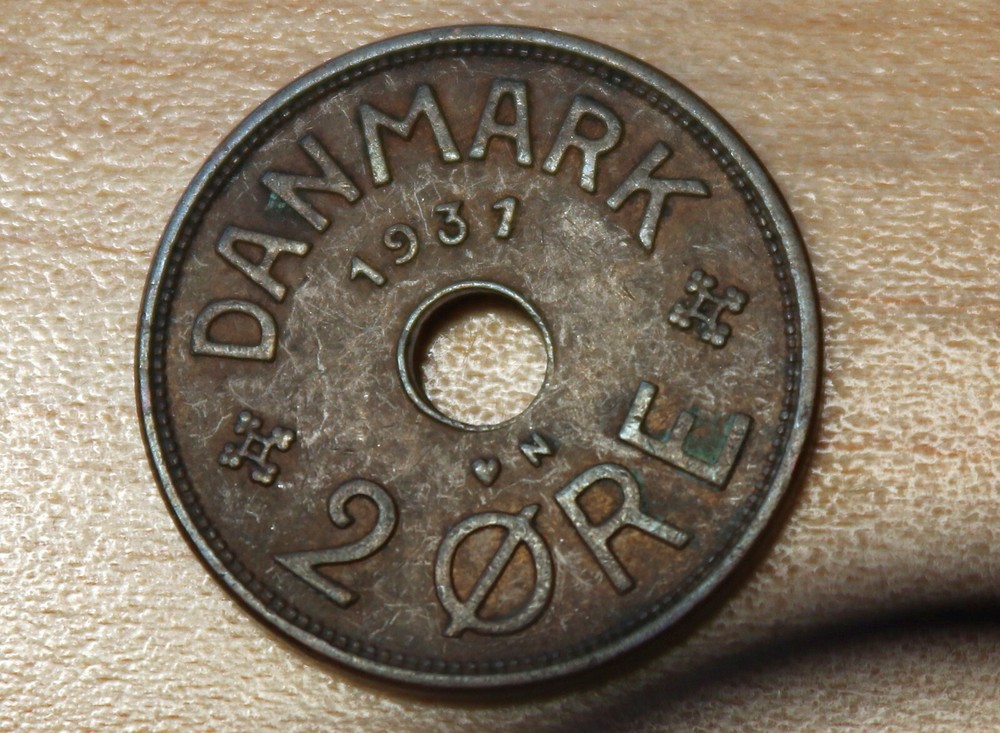 1931 Denmark 2 Ore