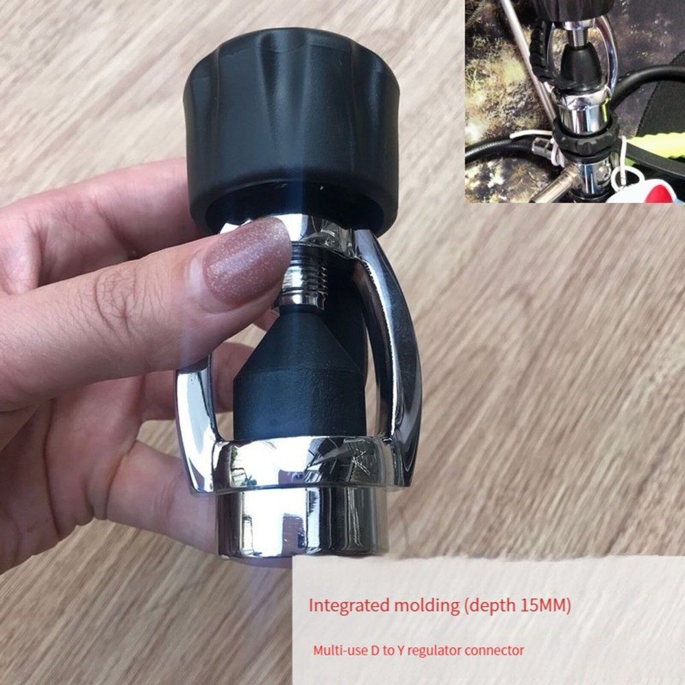 Diving Bottle Flush Connector G5/8 Cylinder Flush Connector