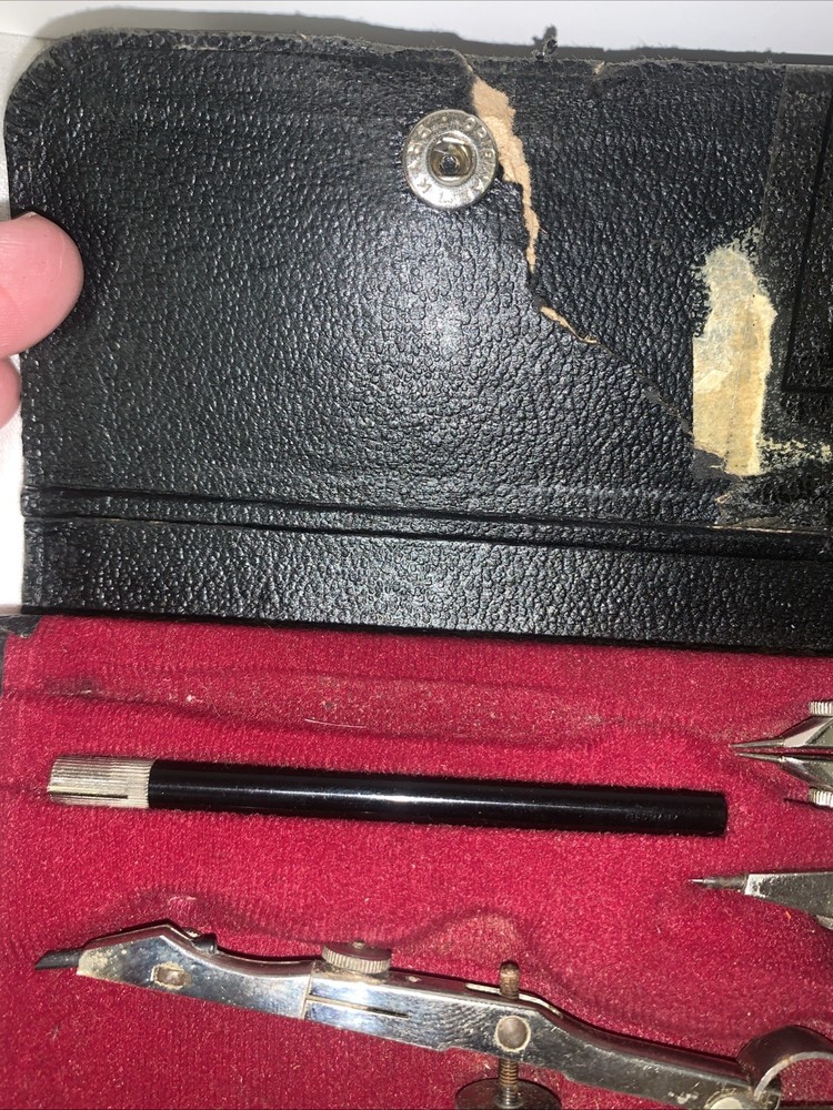 Vintage Gramercy Import Co. DBGM Drafting Tool Set Germany