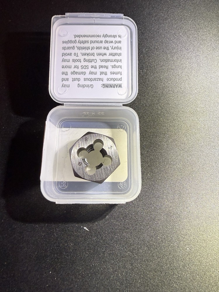 CLEVELAND C65606 Hex Threading Die 3/8"-16 HSS