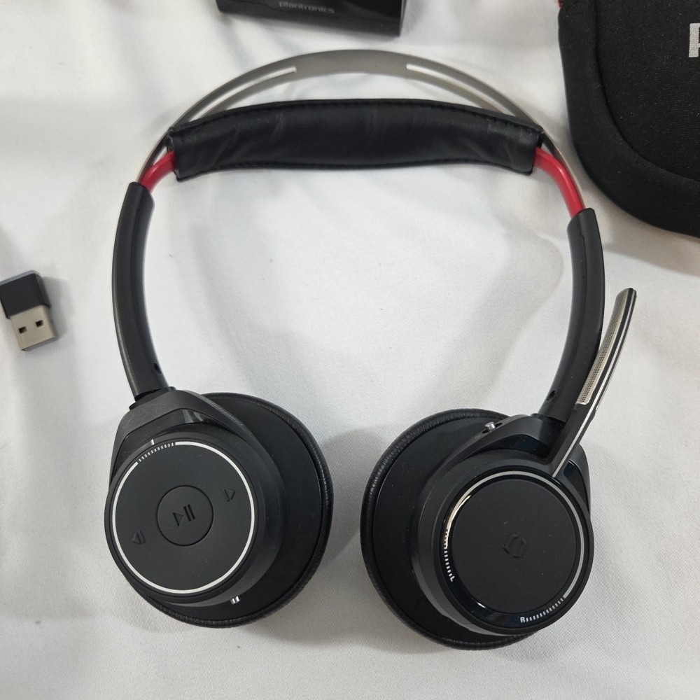 Plantronics 203079-101 USB Charging Stand with Headset Lot - READ