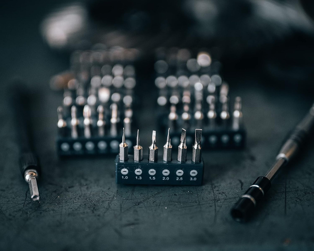 Precision Micro Screwdriver Set with Storage Case for Sight Adjustment, Glasses