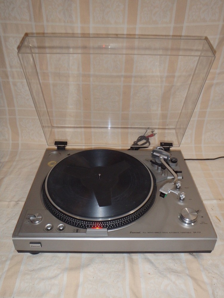 Vintage Sansui SR-737 PLL-Servo Direct-Drive Automatic Turntable