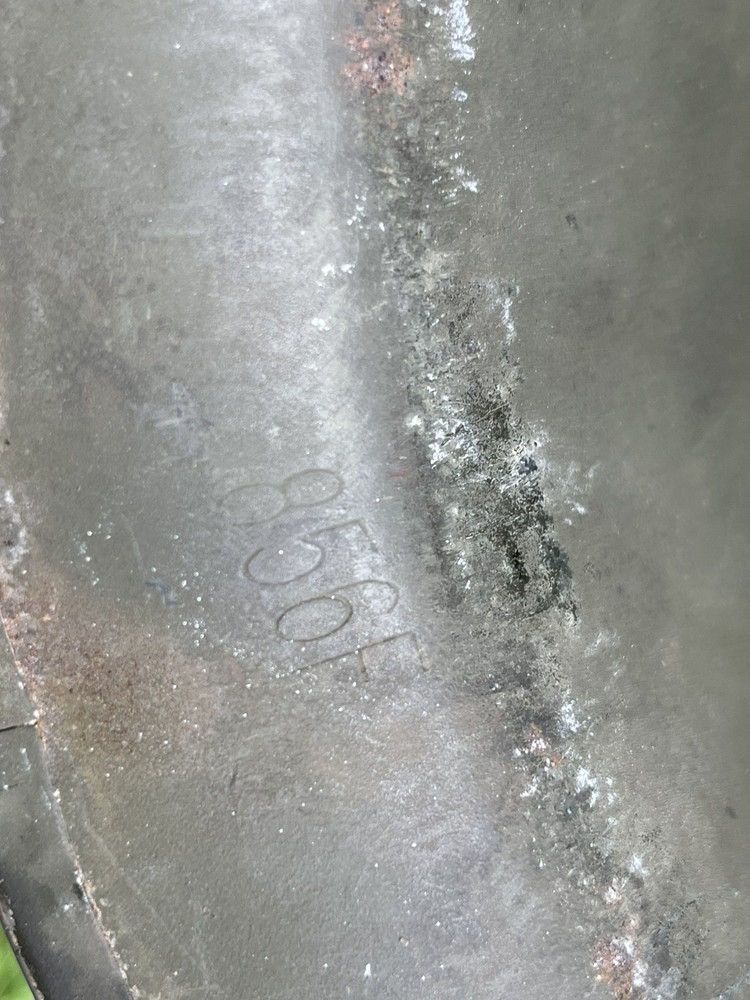 WW2 M1 Helmet Front Seam