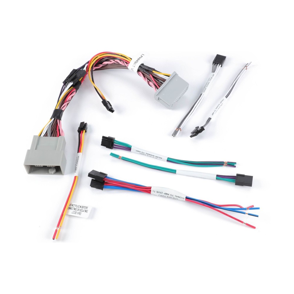 PAC Amplifier Integration Solution for 2008-2021 Honda & Acura LPHHD03+LPA-E.4