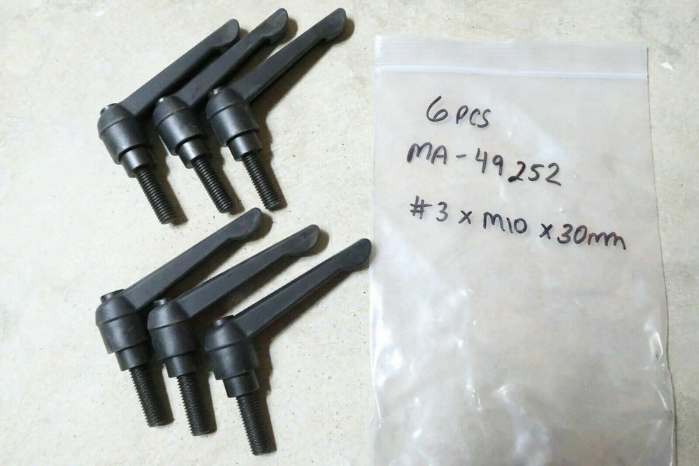 MONROE ENGINEERING MA-49252 #3 x M10 Stud SS Insert Adjustable Handle