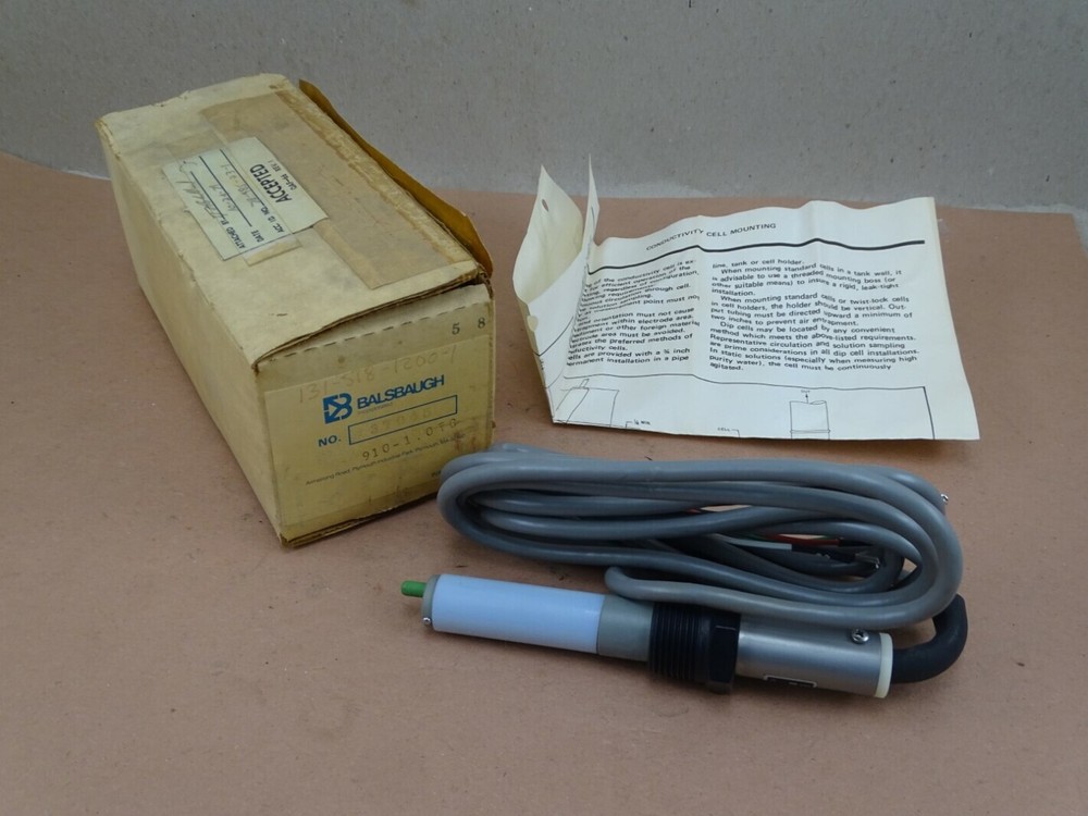 Balsbaugh Conductivity Cell , 910-1-OFG
