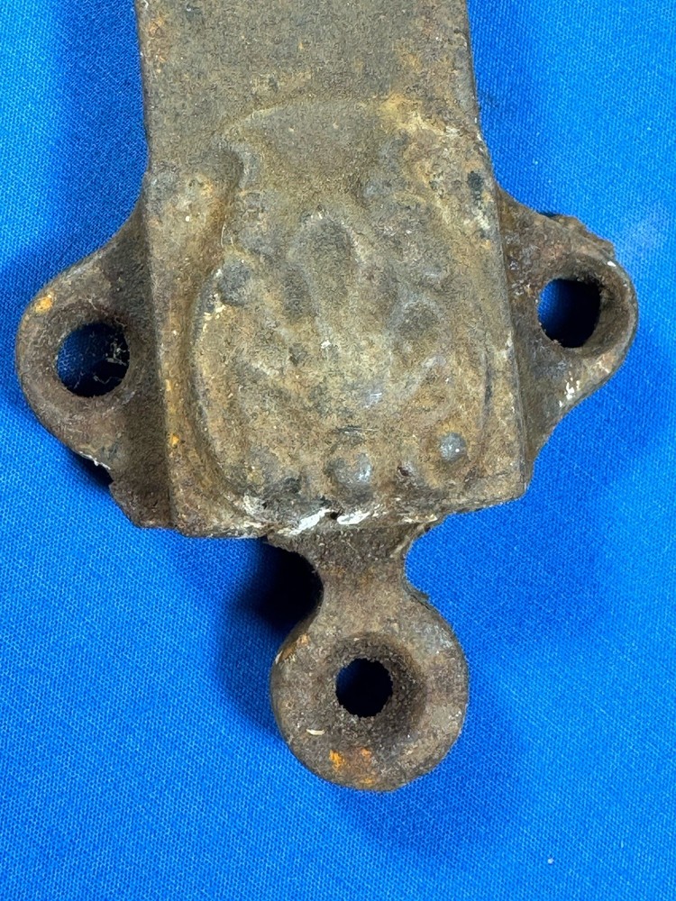 Victorian Door Latch, Spring Loaded ~ Double Entry Door Hardware, No Pull Chain