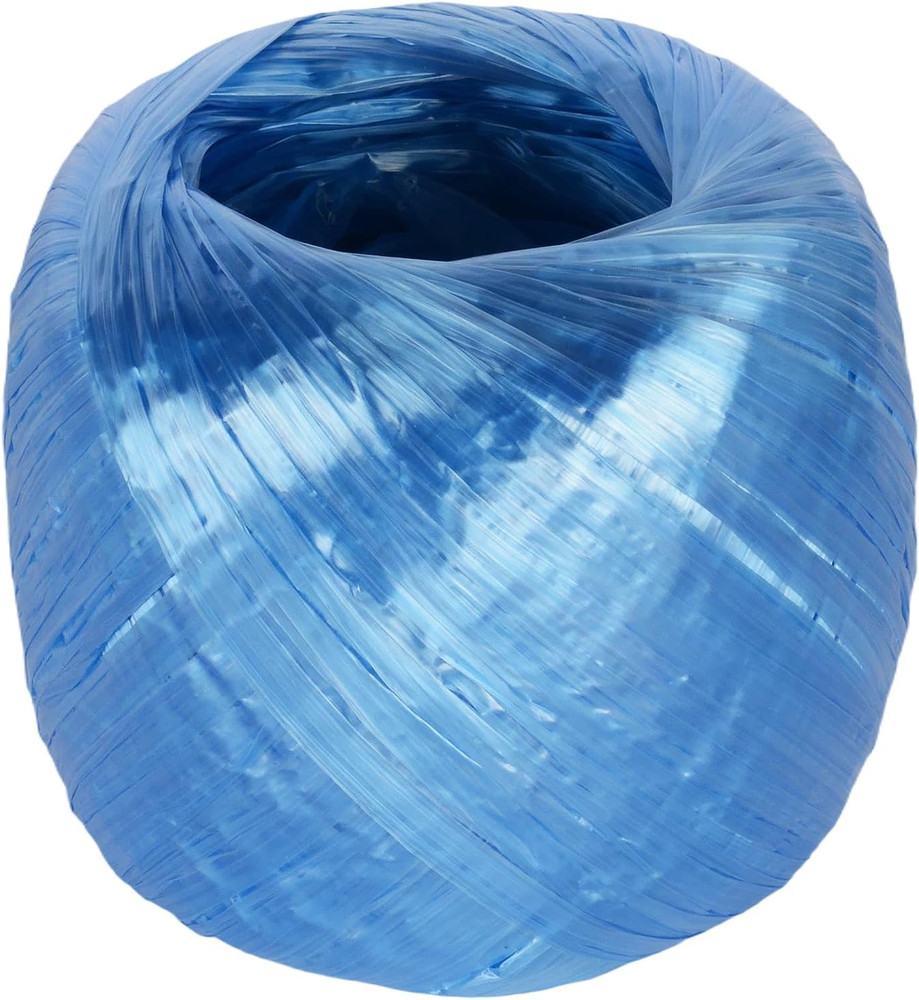 Polyester Nylon Plastic Rope Twine, 4Cm Width 310M Bundled Roll for Packing, Gar