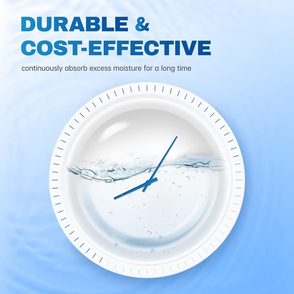 Vacplus Moisture Absorbers - Dehumidifiers for Closet, Efficient Humidity Absorb