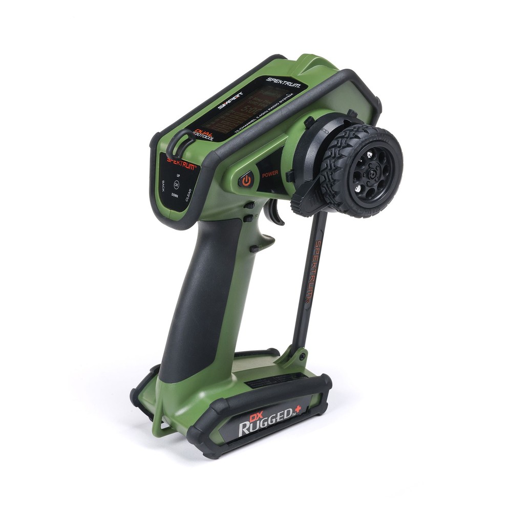 Spektrum DX Rugged+ TX Only- Green SPMR6220G