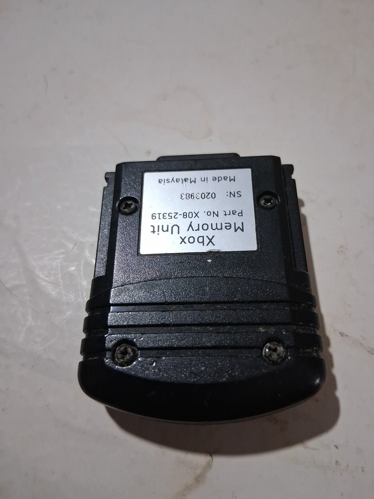 OEM Microsoft Original XBOX Memory Unit Card X08-25319