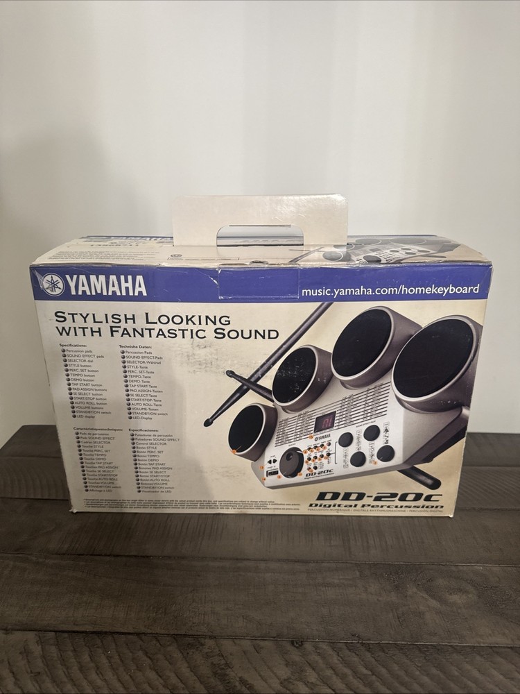 Yamaha DD-20C Electronic Digital Percussion Drum Set New In Box!!